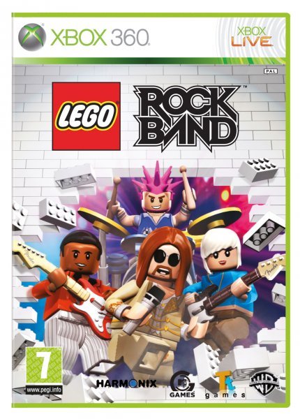 Caratula de Lego Rock Band para Xbox 360