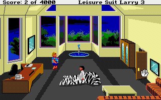 Pantallazo de Leisure Suit Larry 3: Passionate Patti in Pursuit of the Pulsating Pectorals para Atari ST