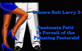 Pantallazo de Leisure Suit Larry 3: Passionate Patti in Pursuit of the Pulsating Pectorals para Atari ST