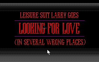 Pantallazo de Leisure Suit Larry Goes Looking for Love (In Several Wrong Places) para PC