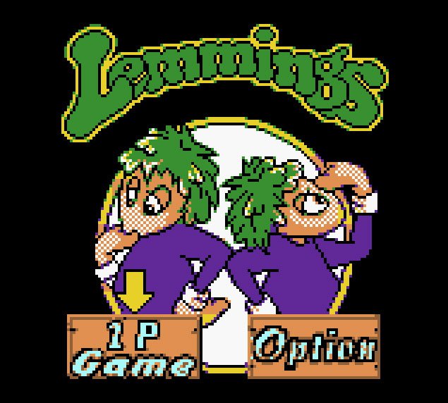 Pantallazo de Lemmings & Oh No! More Lemmings para Game Boy Color