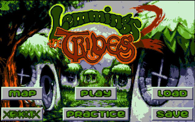 Pantallazo de Lemmings 2: The Tribes para Atari ST