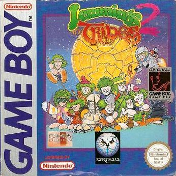 Caratula de Lemmings 2: The Tribes para Game Boy