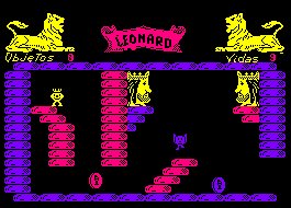 Pantallazo de Leonard para Amstrad CPC