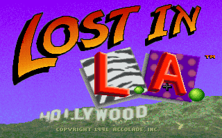 Pantallazo de Les Manley in: Lost in L.A. para PC