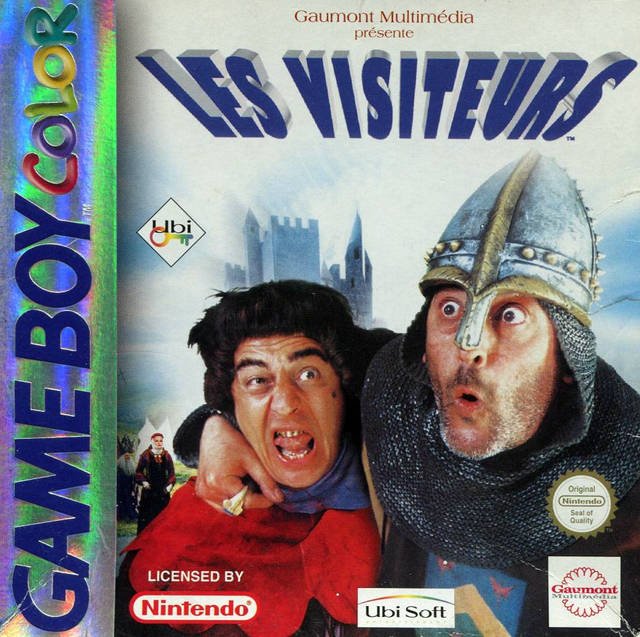 Caratula de Les Visiteurs para Game Boy Color