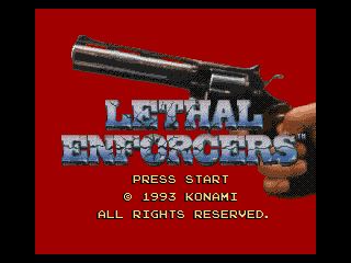 Pantallazo de Lethal Enforcers para Sega Megadrive
