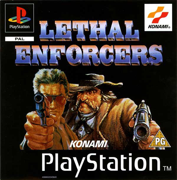 Caratula de Lethal Enforcers para PlayStation