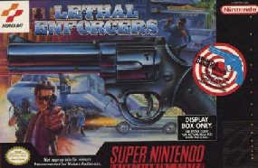 Caratula de Lethal Enforcers para Super Nintendo