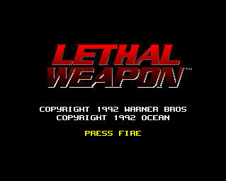 Pantallazo de Lethal Weapon para Amiga