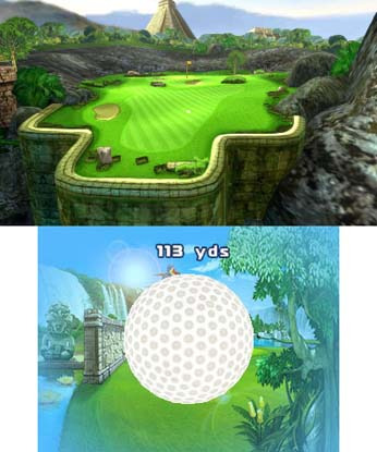 Pantallazo de Lets Golf! 3D para Nintendo 3DS
