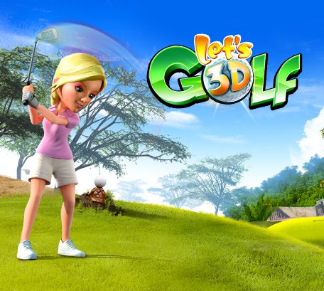 Caratula de Lets Golf! 3D para Nintendo 3DS