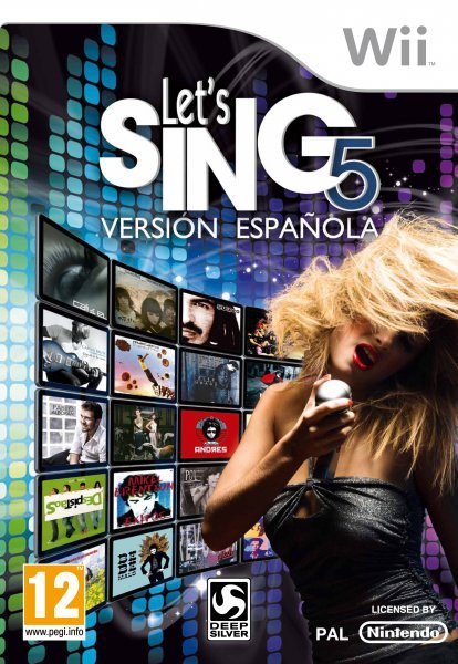 Pantallazo de Lets Sing 5 Versión Española para Wii