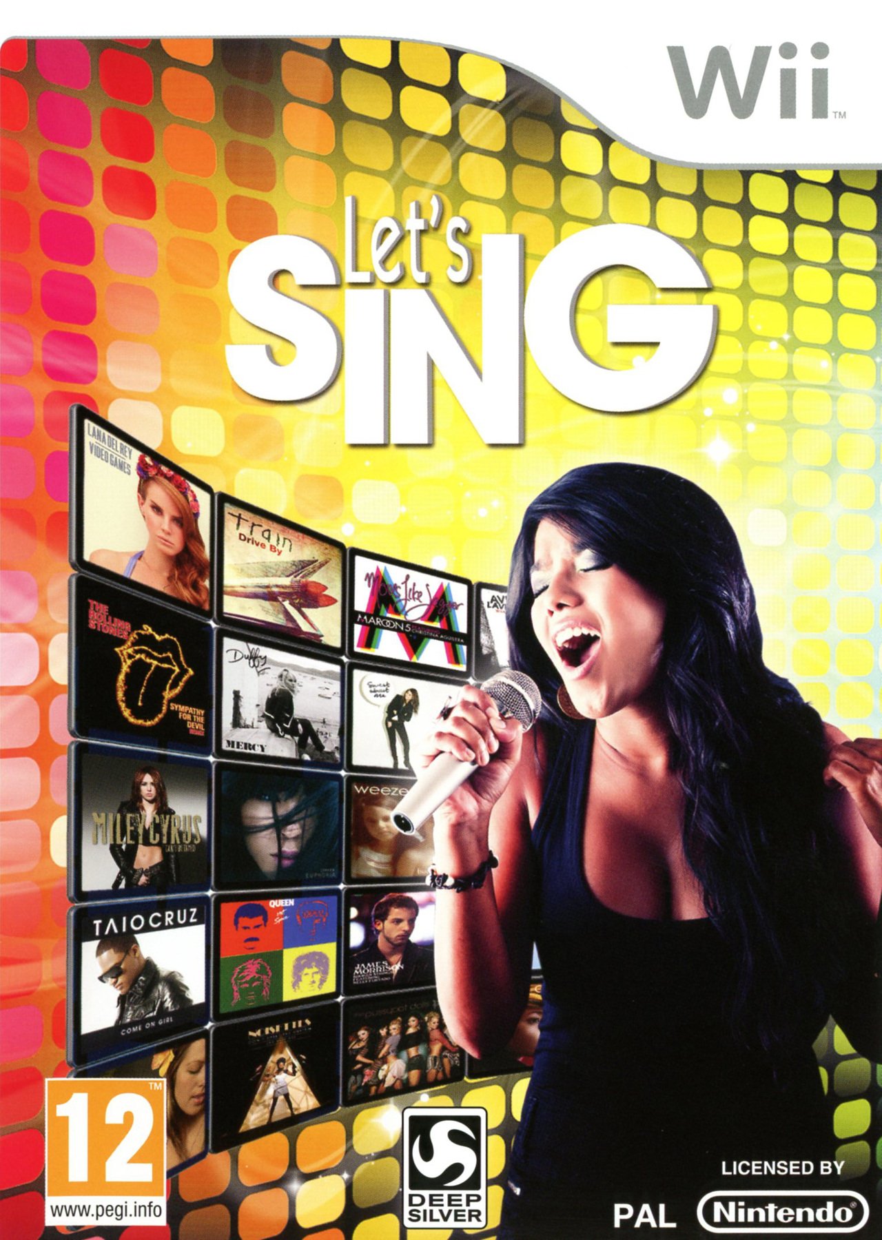 Caratula de Lets Sing Internacional para Wii