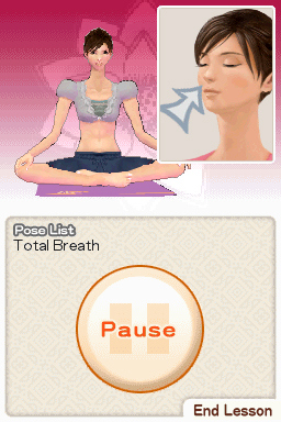 Pantallazo de Let's Yoga para Nintendo DS
