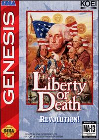 Caratula de Liberty or Death para Sega Megadrive