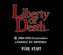 Pantallazo de Liberty or Death para Super Nintendo