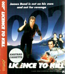 Caratula de Licence To Kill para Amstrad CPC