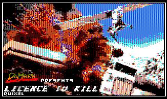 Pantallazo de Licence To Kill para Amstrad CPC