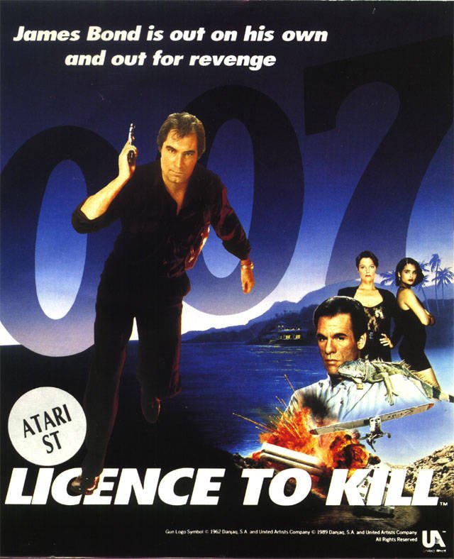 Caratula de Licence to Kill para Atari ST