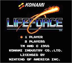 Pantallazo de Life Force para Nintendo (NES)