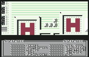 Pantallazo de Lifeforce para Commodore 64