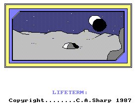 Pantallazo de Lifeterm para Amstrad CPC