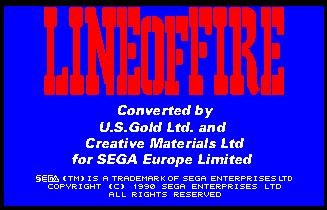 Pantallazo de Line Of Fire para Amstrad CPC