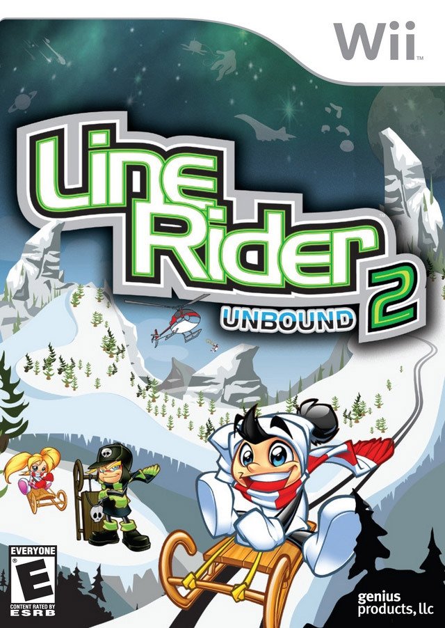 Caratula de Line Rider 2: Unbound para Wii