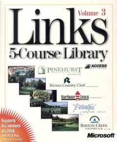 Caratula de Links 5-Course Library Volume 3 para PC