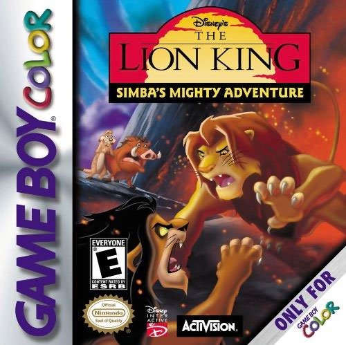 Caratula de Lion King, The - Simba's Mighty Adventure para Game Boy Color