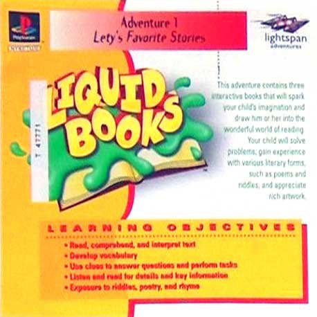 Caratula de Liquid Books: Adventure 1 - Lety's Favorite Stories para PlayStation