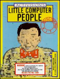 Caratula de Little Computer People para Commodore 64