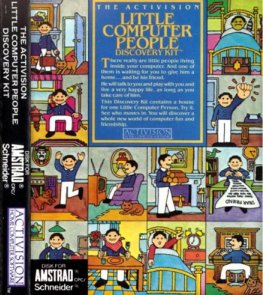Caratula de Little Computer People para Amstrad CPC