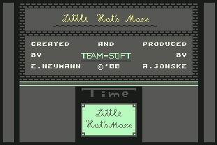 Pantallazo de Little Hat´s Maze para Commodore 64