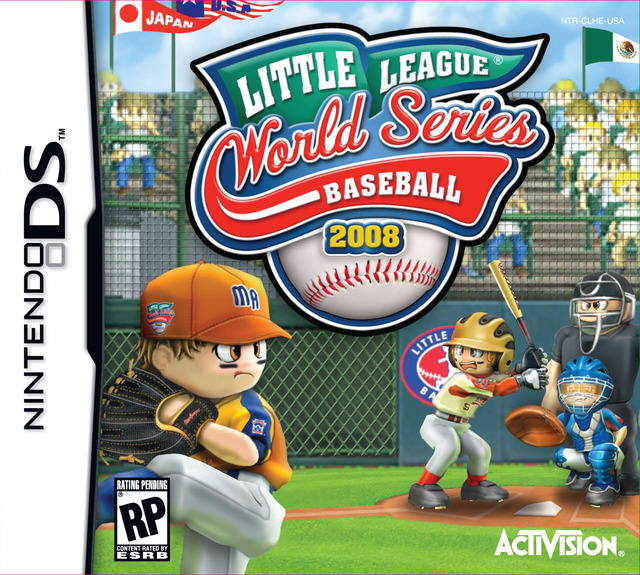 Caratula de Little League World Series Baseball 2008 para Nintendo DS