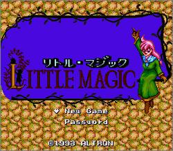 Pantallazo de Little Magic (Japonés) para Super Nintendo