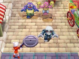 Pantallazo de Little Red Riding hoods Zombie BBQ para Nintendo DS