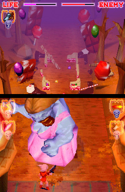 Pantallazo de Little Red Riding hoods Zombie BBQ para Nintendo DS