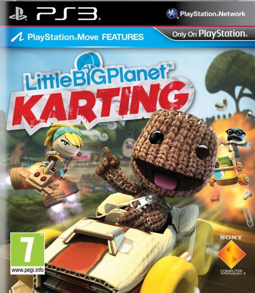 Caratula de LittleBigPlanet Karting para PlayStation 3