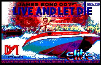 Pantallazo de Live And Let Die para Amstrad CPC