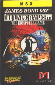 Caratula de Living Daylights, The para MSX