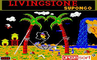 Pantallazo de Livingstone Supongo 1 para Amstrad CPC
