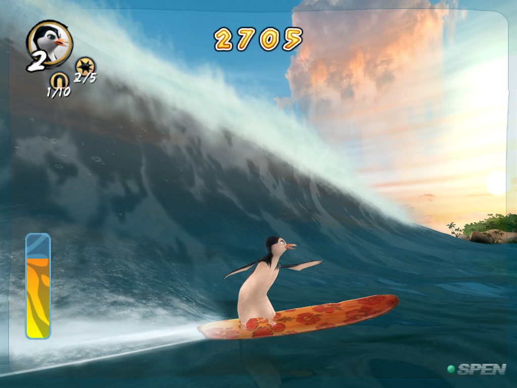 Pantallazo de Locos por el Surf para Wii