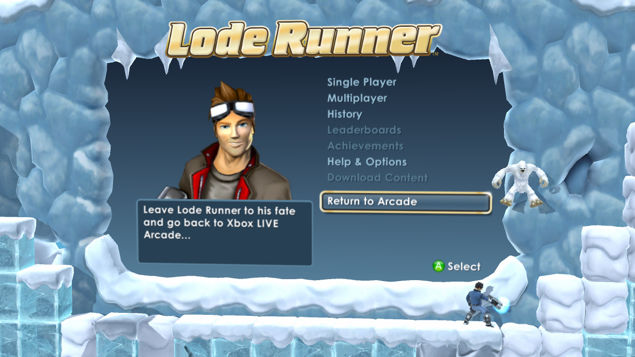 Pantallazo de Lode Runner (Xbox Live Arcade) para Xbox 360