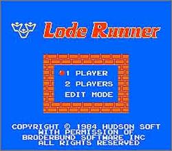Pantallazo de Lode Runner para Nintendo (NES)
