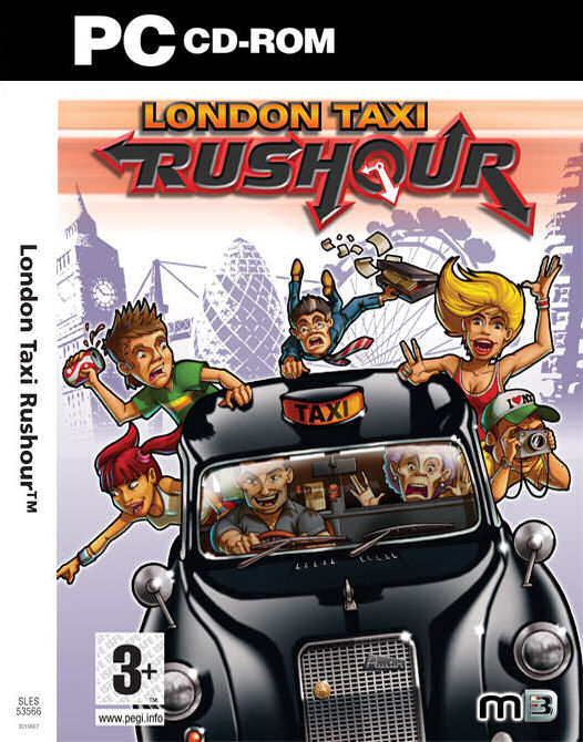 Caratula de London Taxi: RusHour para PC