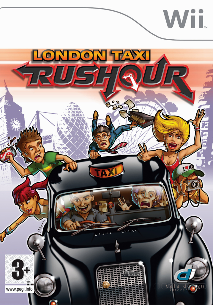 Caratula de London Taxi: Rushour para Wii