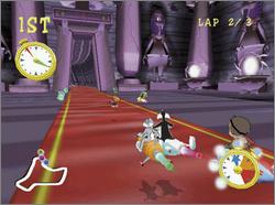 Pantallazo de Looney Tunes: Space Race para Dreamcast