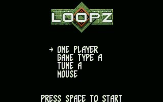 Pantallazo de Loopz para Atari ST
